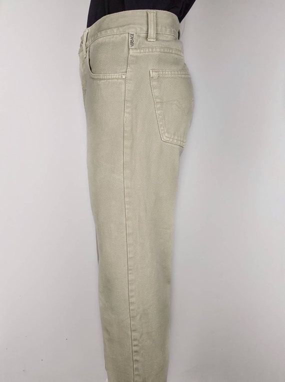 vintage 90s VERSACE denim jeans. Versace Jeans Co… - image 4