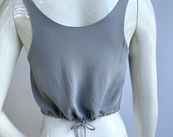 Vintage 90s Emporio Armani Top, Cropped Cami Top - Etsy Israel