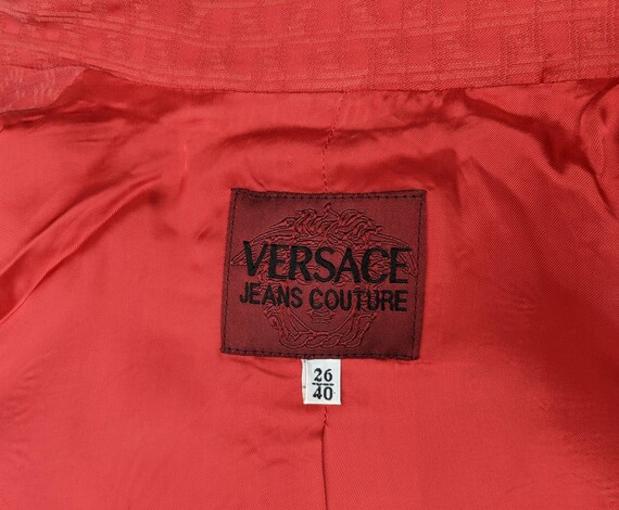 VERSACE Red Jeans & Yellow Jeans セット Rare Vintage 80s 90s Versace Jeans Couture Liberty New York