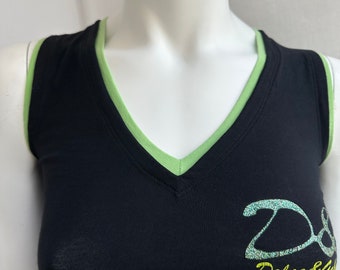 Y2k Vintage DOLCE GABBANA Tank Top. D&G Logo Print Top - Etsy