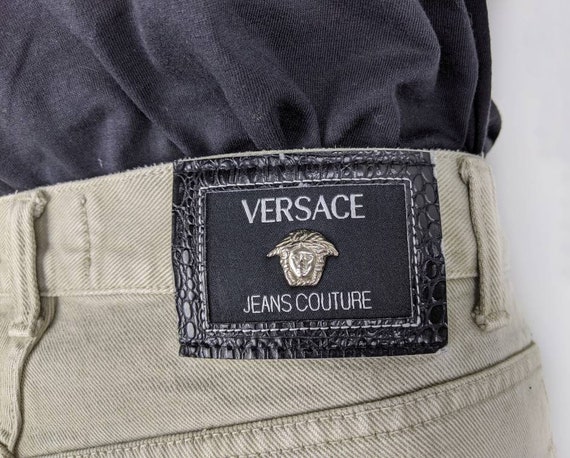 vintage 90s VERSACE denim jeans. Versace Jeans Co… - image 5