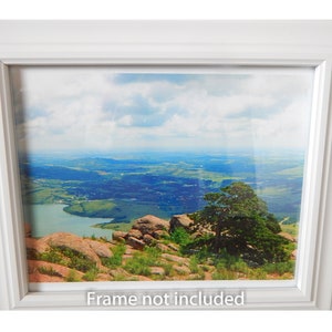 View from the Wichita's View from Elk Mountain in the Wichita Mountains in Southern Oklahoma, 8x10 Photo Print image 3