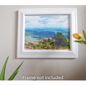 View from the Wichita's View from Elk Mountain in the Wichita Mountains in Southern Oklahoma, 8x10 Photo Print image 4