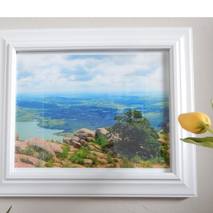 View from the Wichita's View from Elk Mountain in the Wichita Mountains in Southern Oklahoma, 8x10 Photo Print image 8