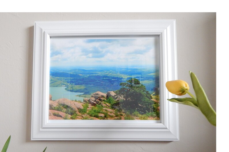 View from the Wichita's View from Elk Mountain in the Wichita Mountains in Southern Oklahoma, 8x10 Photo Print image 8