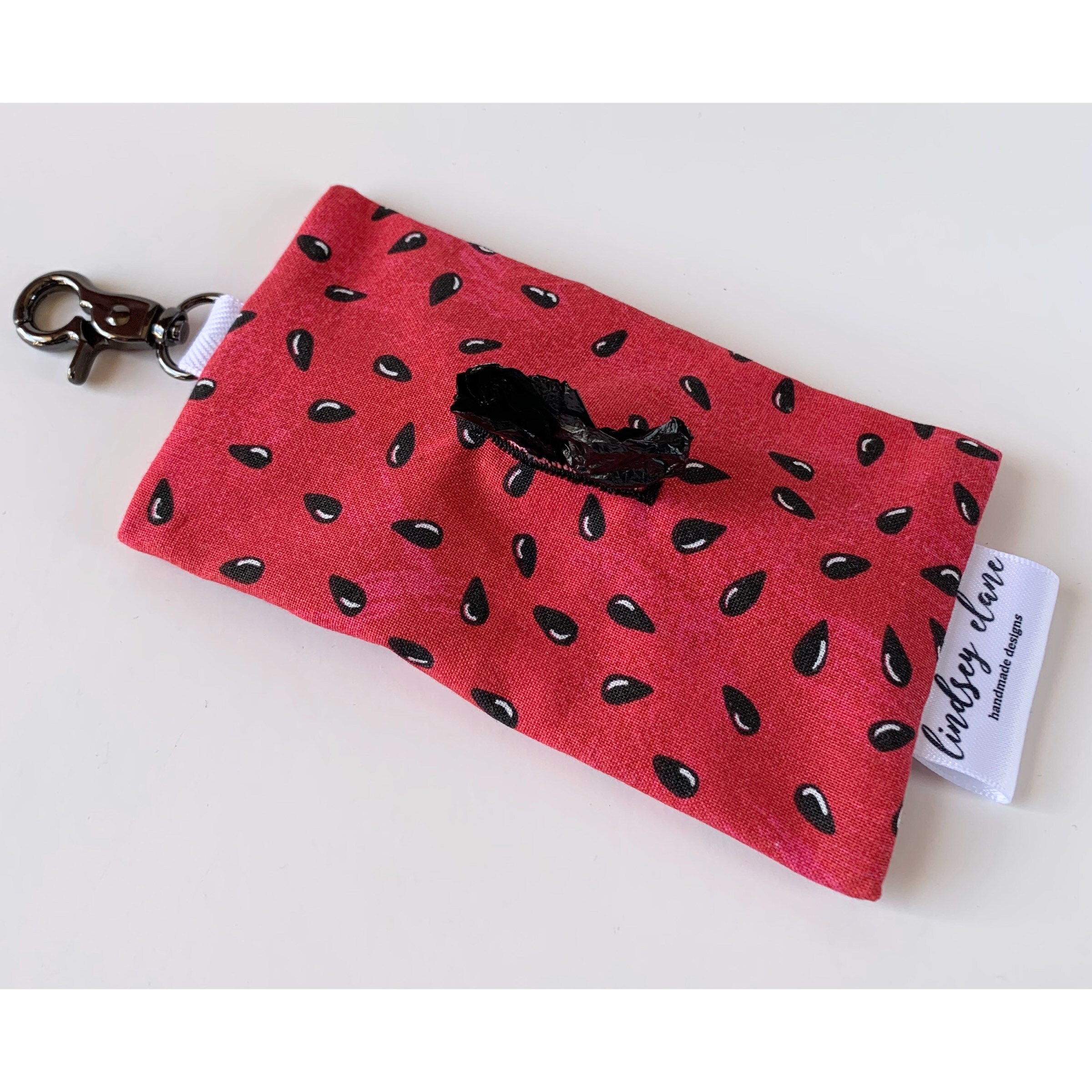 Watermelon Dog Poop Bag Holder Etsy