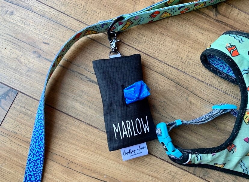 Watermelon Dog Poop Bag Holder Etsy