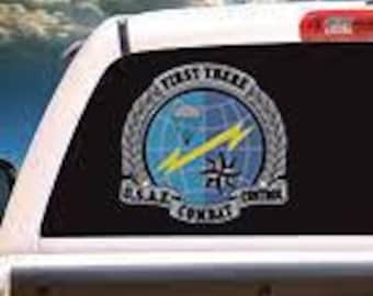 Army Veteran Window Sticker, Army Veteran Bumper Sticker MADE IN USA