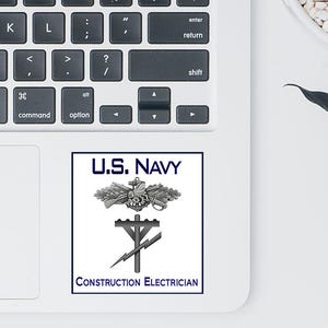 NMCB,  Seabee, Construction Battalion, Navy, Insignia, Electrician, perfect gift for Seabee lover, gift for veterans, gift for Seabee lovers