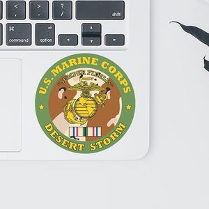 USMC, Desert Storm, Force Recon, Marines, Marine Corp, Marine sticker decal,  Personalize Gear, Veteran gift, Military gift, Marine gift