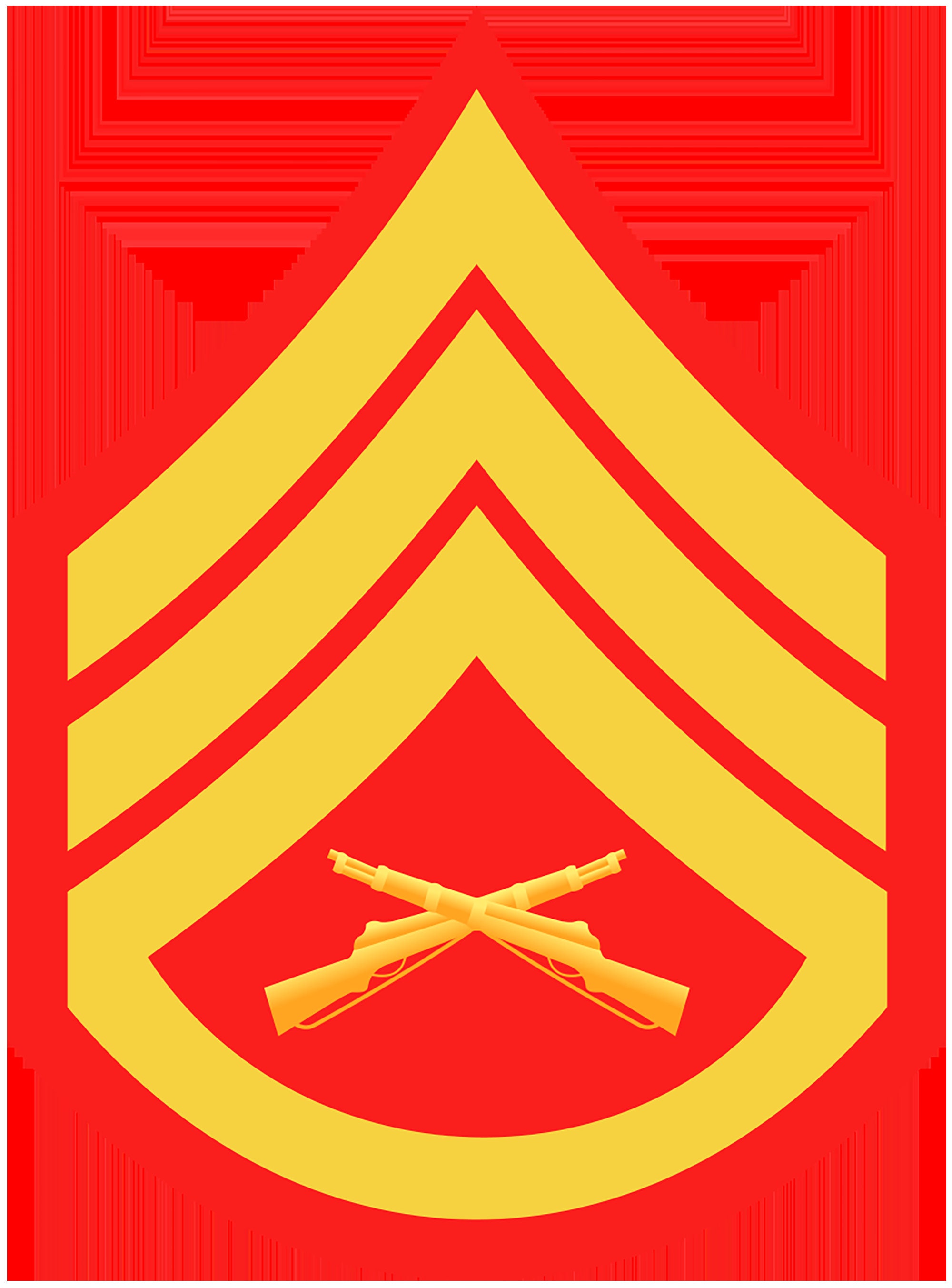 US Marine Corps E6 Staff Sergeant Rank Hat Pin – P12421 EE, Military Insignia