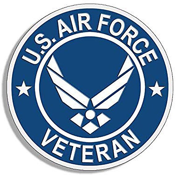 Air Force Emblem Official USAF Logo Vinyl Decal Sticker for Cars