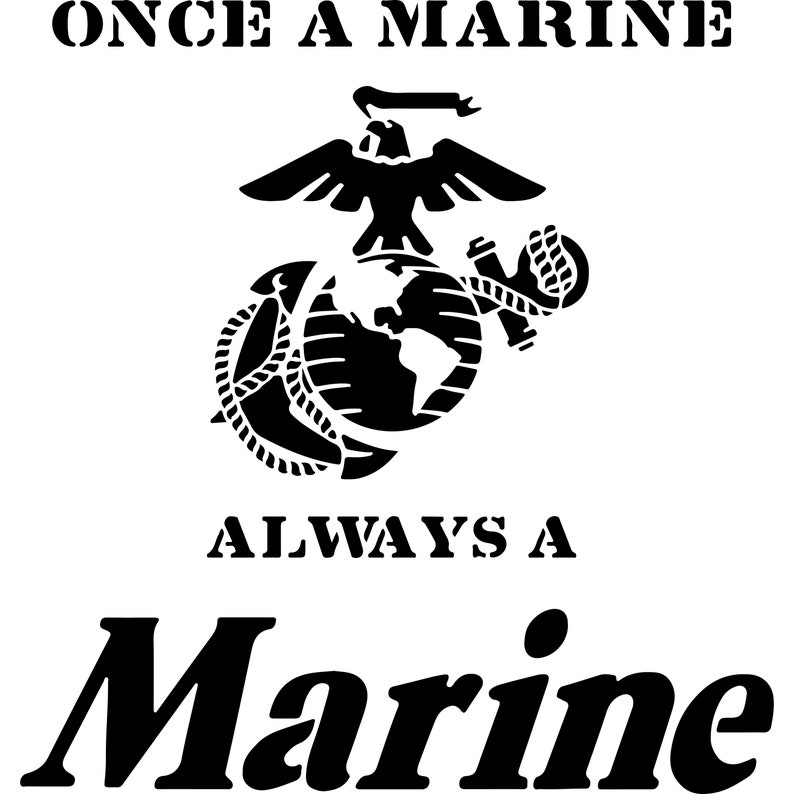 USMC Marine Eagle EGA Corp Marine Corp Semper FI Car Sticker - Etsy