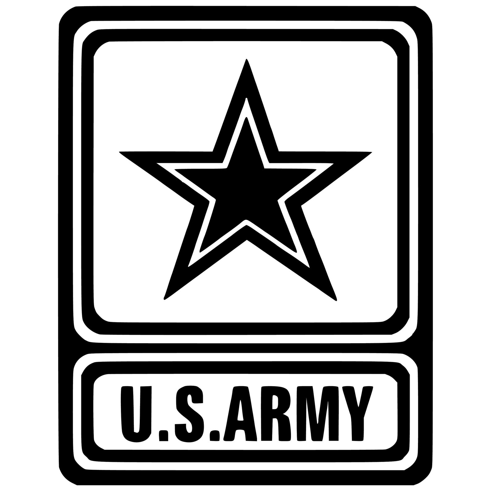 US Army - Army - Army Logo - Military - Car Sticker - Decal A05 - Etsy