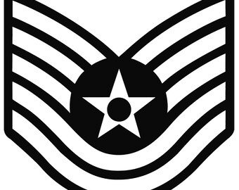 USAF, Air Force Air Force Sticker Decal, Military Emblem for Laptops Cars, Patriotic Gift for Air Force Fans