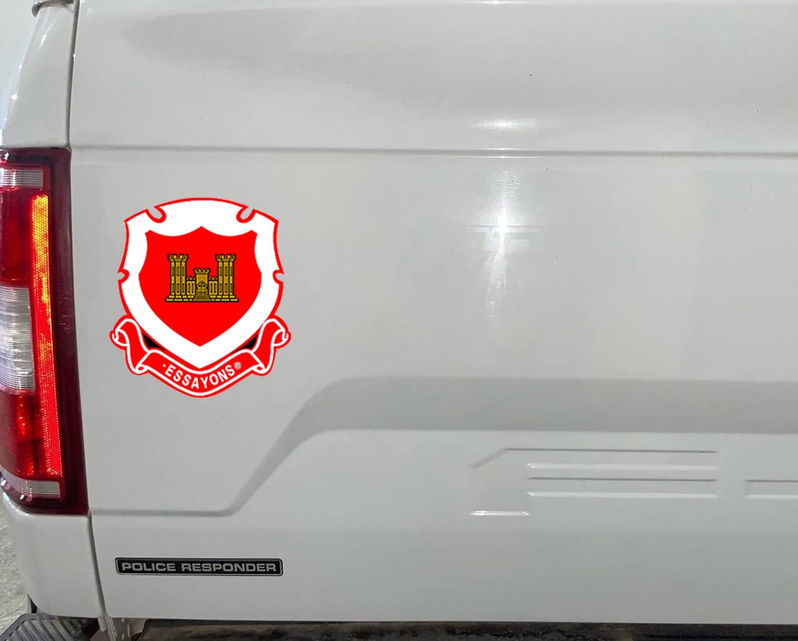 Usace Logo Sticker US Army Corp of Engineers - Logo - Decal - Military - Insignia - Gifts ...