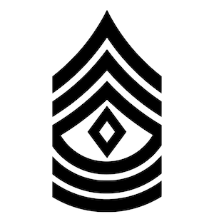 US Army - Army - E8 - First Sergeant - Enlisted - Military - Car ...