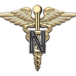 US Army Nurse - Logo - Decal - Military - Insignia - Gifts