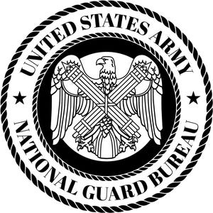 National Guard Bureau - MOS - Army - Combat - Soldier - Car Sticker - Decal - Gift