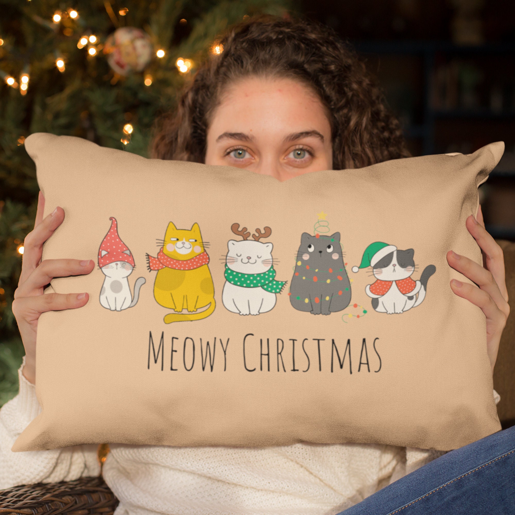 Meowy Christmas Png Christmas Cat Png Cat Png Cat Lover - Etsy