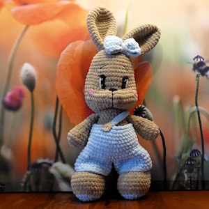 bunny, bunny boy, amigurumi, crochet animal