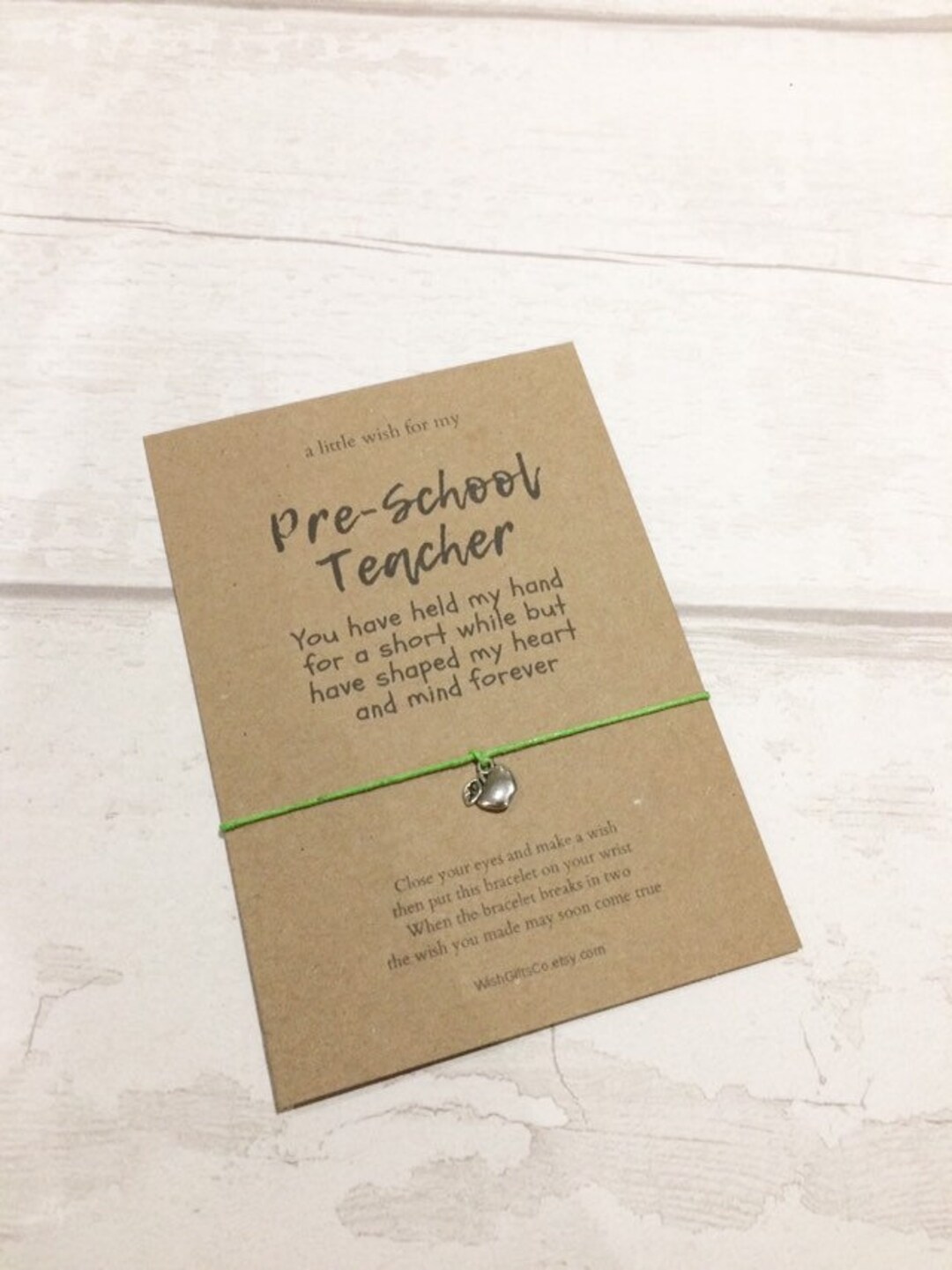 Pre School Teacher Gift PERSONALISED Thank You Key Worker Nursery Pre ...