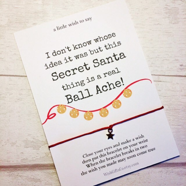 Funny Secret Santa Gift Women Her Colleague Bad Surprise - Etsy UK