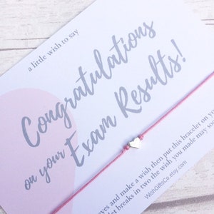 A Level Congratulations Card GCSE Exam Results Success Gift Wish ...