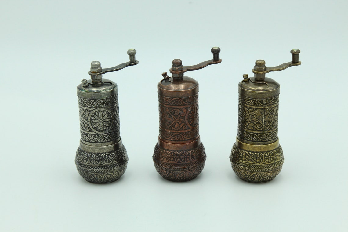 Manual Spice Grinder Hand Mill for Pepper Salt Seed Herb Etsy