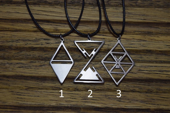 Set It off Band Pendant Stainless Steel Necklace Logo Symbol Emblem Gift  Sharm Jewerly -  Australia