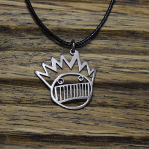 Ween Boognish band pendant lyrics Stainless steel necklace logo symbol pin Alternative rock experimental rock