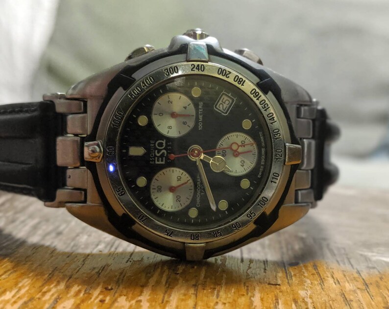 esq chronograph watch
