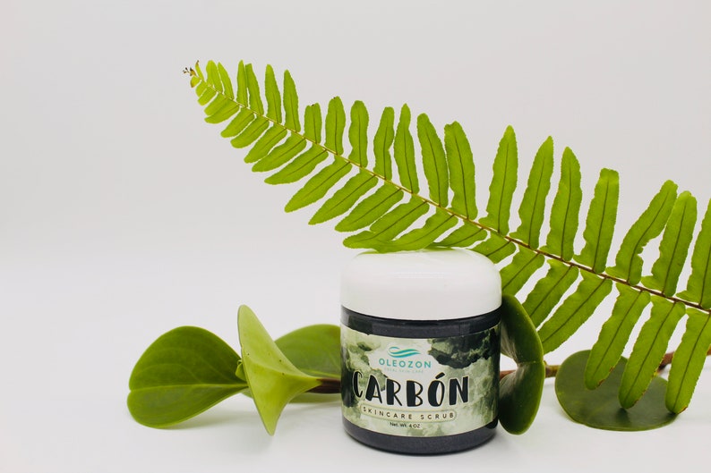 Oleozon TC Carbón Skincare Scrub & Detox Mask Etsy