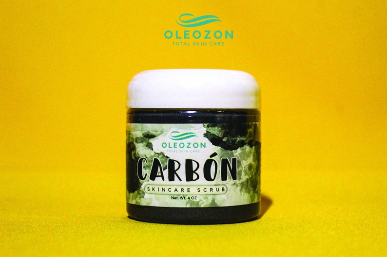 Oleozon TC Carbón Skincare Scrub & Detox Mask Etsy