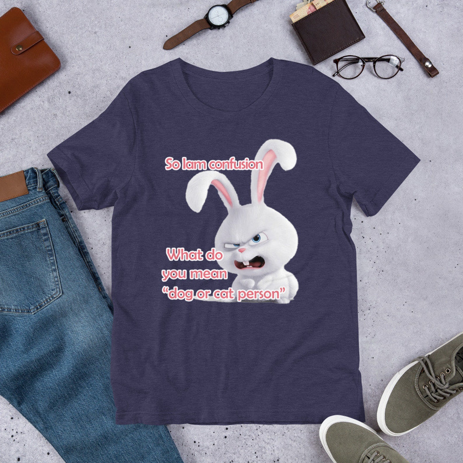 Funny Bunny TShirt Funny Rabbit TShirt Rabbit TShirt Etsy