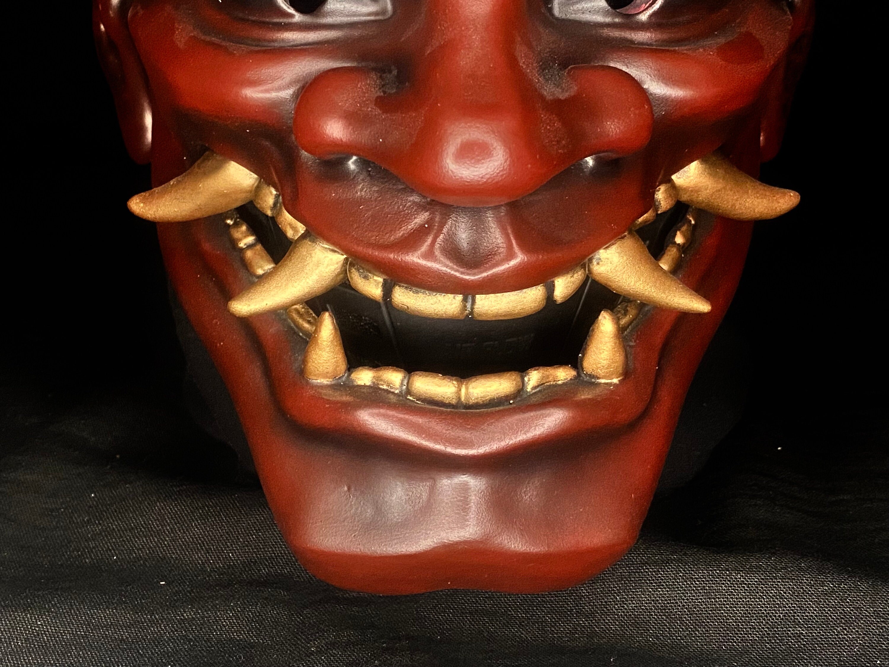 Mascara japonesa oni artesanal. Japanese Oni handmade mask