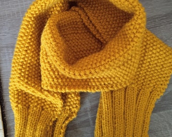 écharpe enfant tricoté - Etsy France
