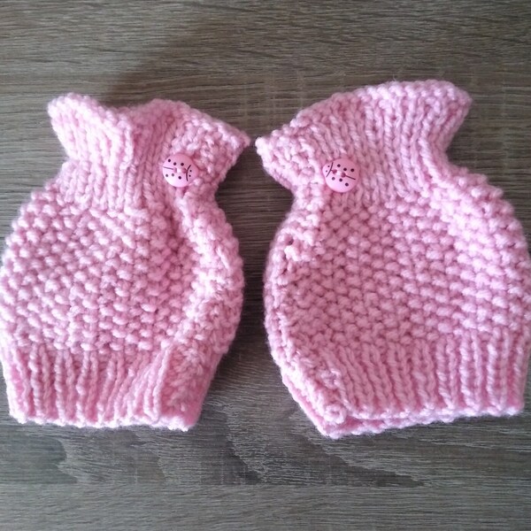 Mitaines enfant tricot