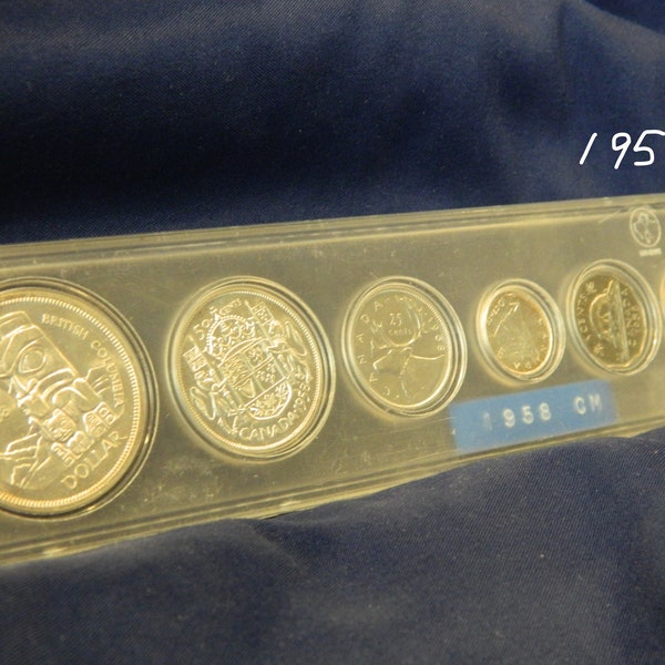 Birth Year Silver Coin Sets 1958-62