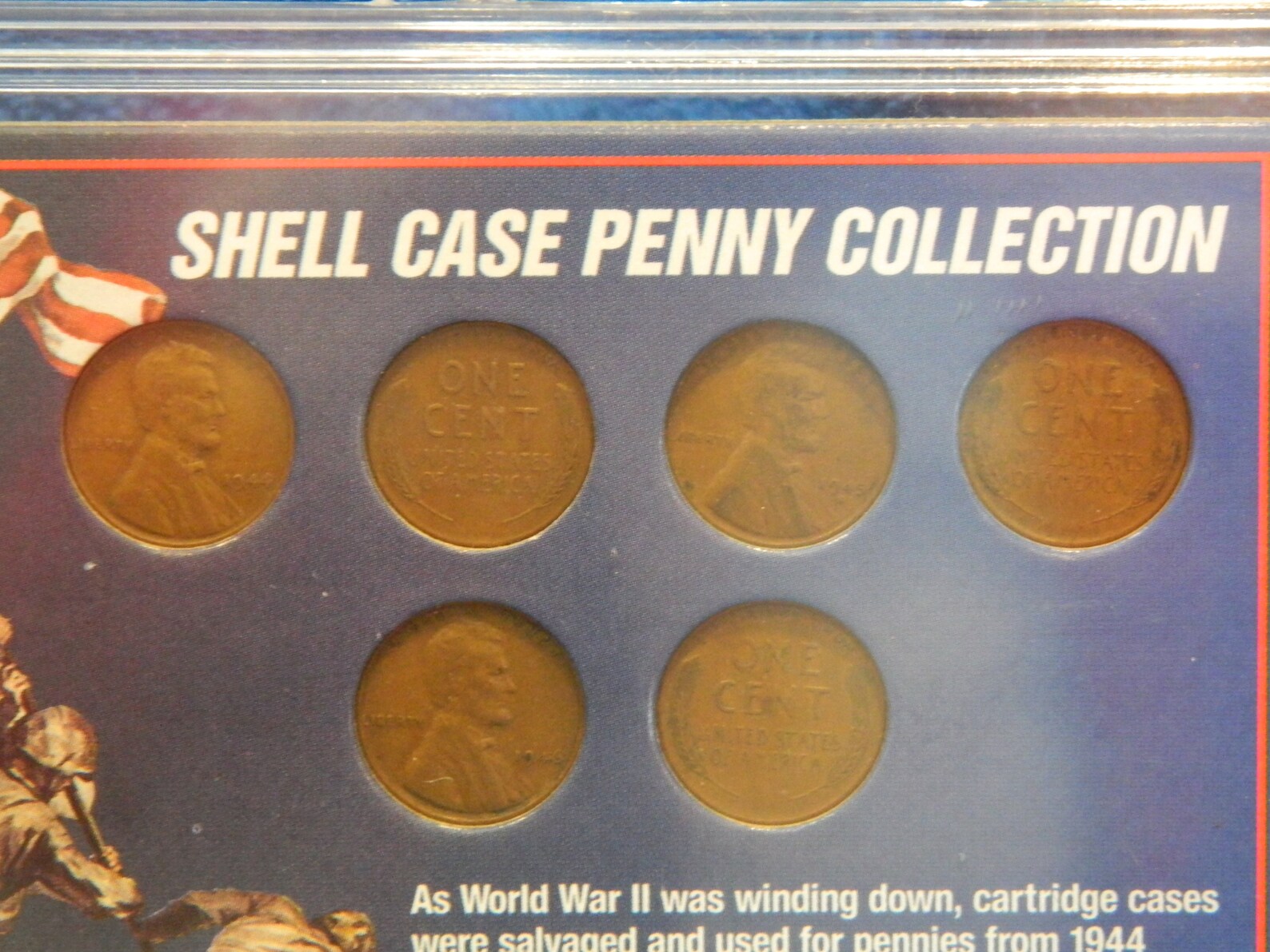 Shell Case Penny Collection and Lincoln Cents 1996 1982 Etsy