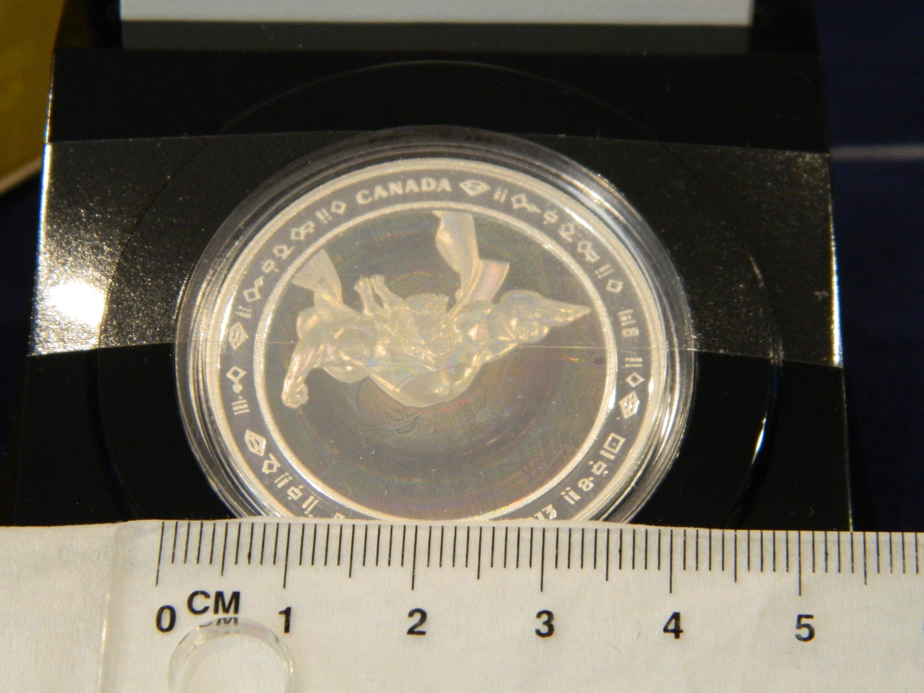 75th Anniversary of Superman Coin Achromatic imaging technology Pure ...