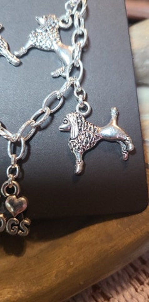 Unique French Poodle, I love Dogs Dog Lovers Charm