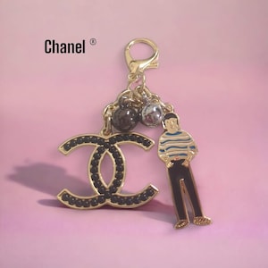 Chanel bag charm Etsy