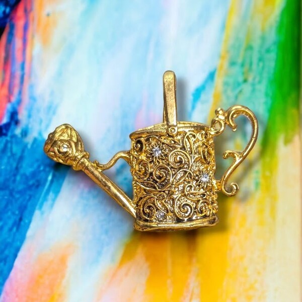 Watering Can Crystal Etsy