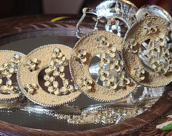 Unique Vintage  Bracelet and Earring Set
