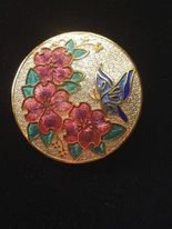Vintage Jewelry Fabulous Cloisonné Enamel Butterf… - image 4
