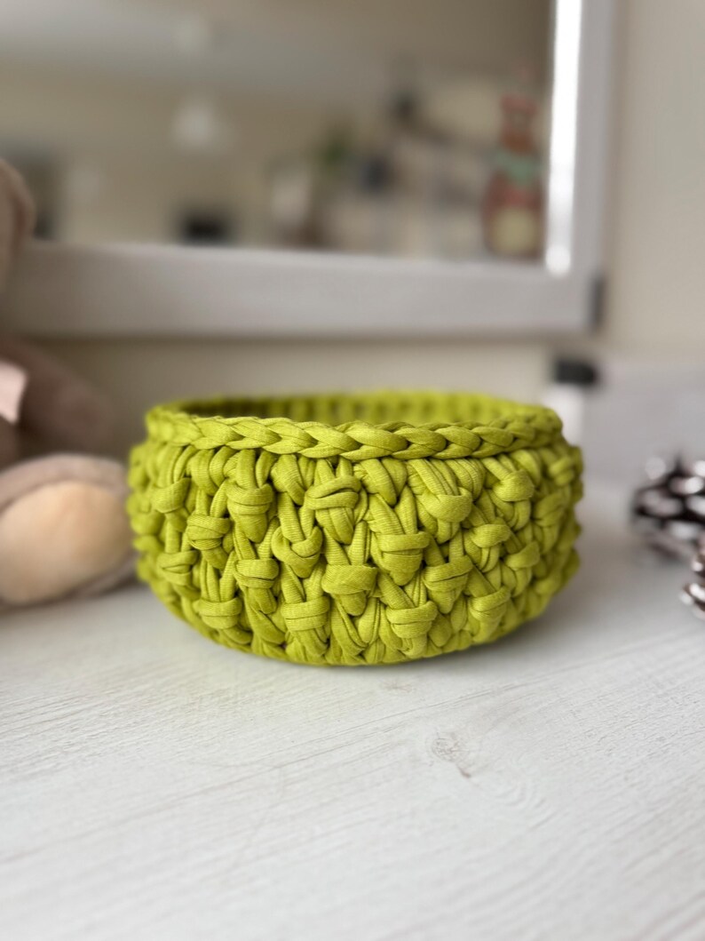 Crochet Basket Pattern Bundle | Round & Rectangular Basket Tutorial ...