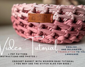 Rare Crochet Basket Stitch Tutorial (1h 20m Video) | Beginner Basket & Bag Stitch Pattern, Step-by-Step Crochet Lesson In Your Language