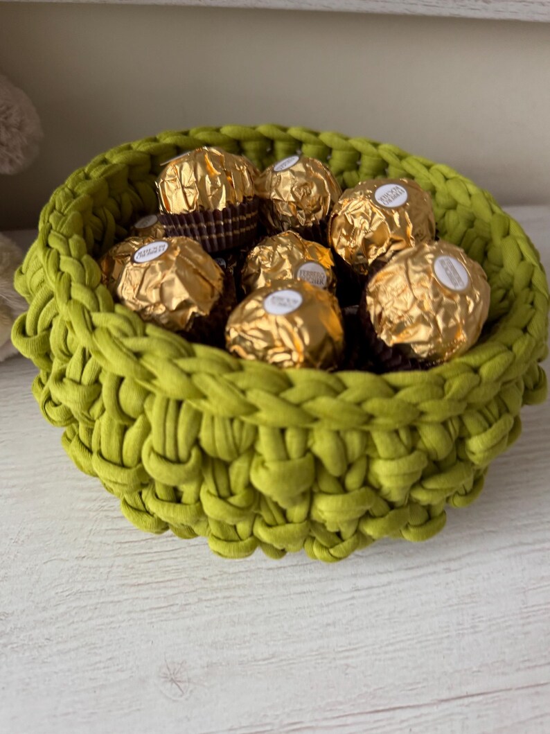 Crochet Basket Pattern Bundle | Round & Rectangular Basket Tutorial ...