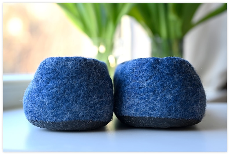 Men slippers; felted man home shoes slippers; Woolen man gentleman slippers; Gift idea for father brother husband; Father/'s day gift; EU 45